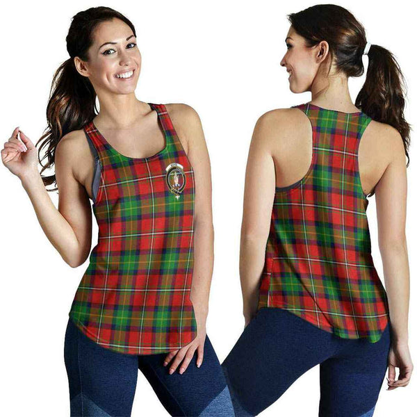 Boyd Tartan Classic Crest Women Racerback Tank