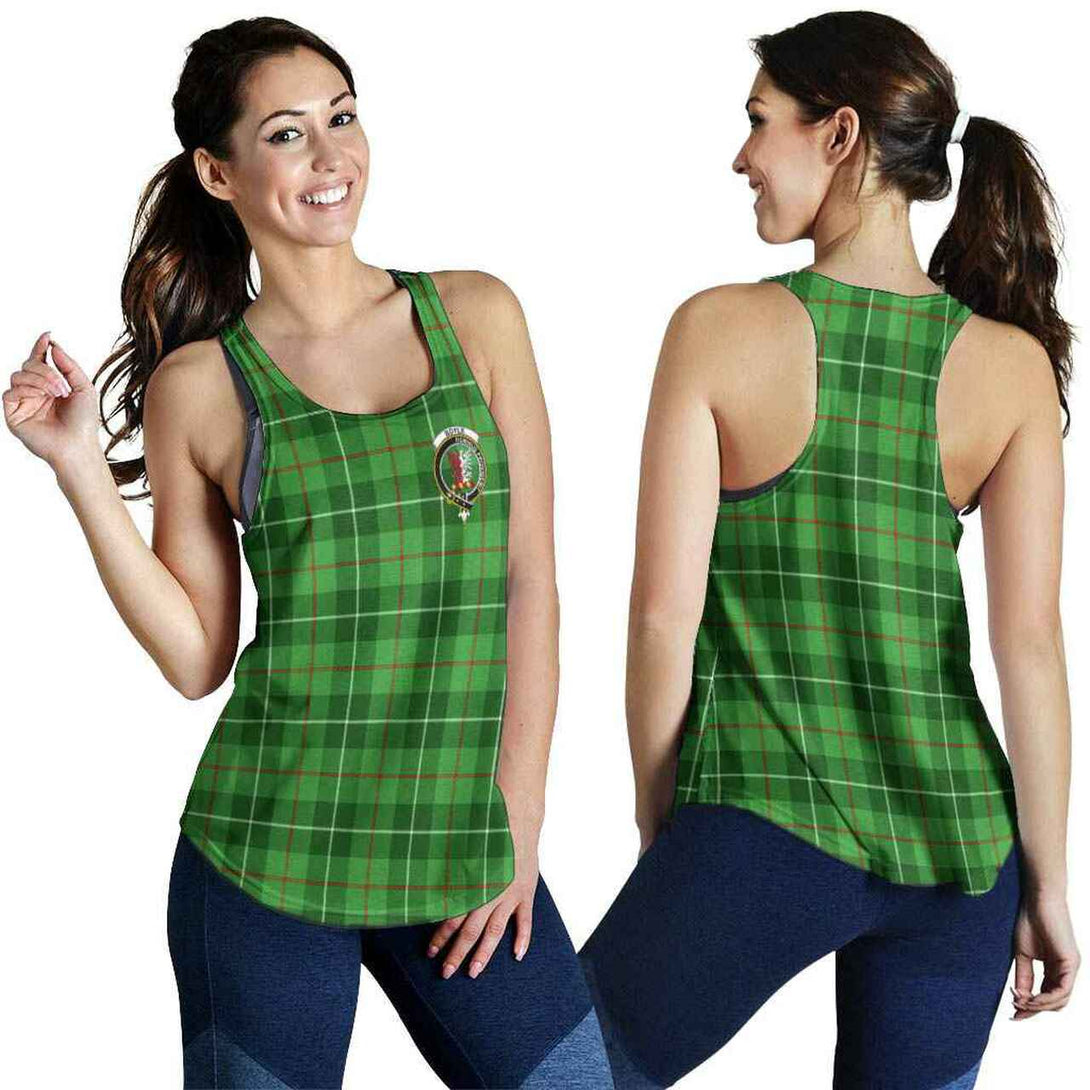 Boyle Tartan Classic Crest Women Racerback Tank