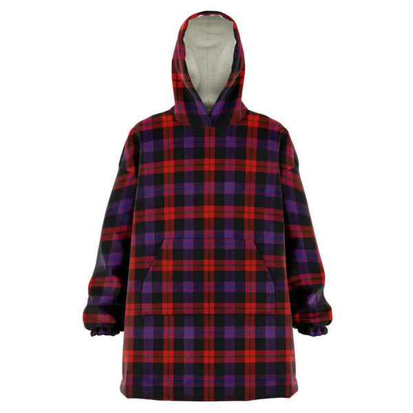 Brown Modern Tartan Classic Snug Hoodie