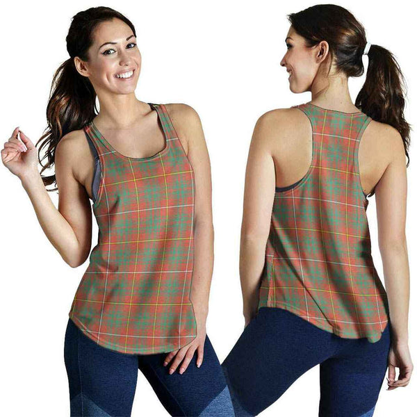 Bruce Ancient Tartan Classic Women Racerback Tank