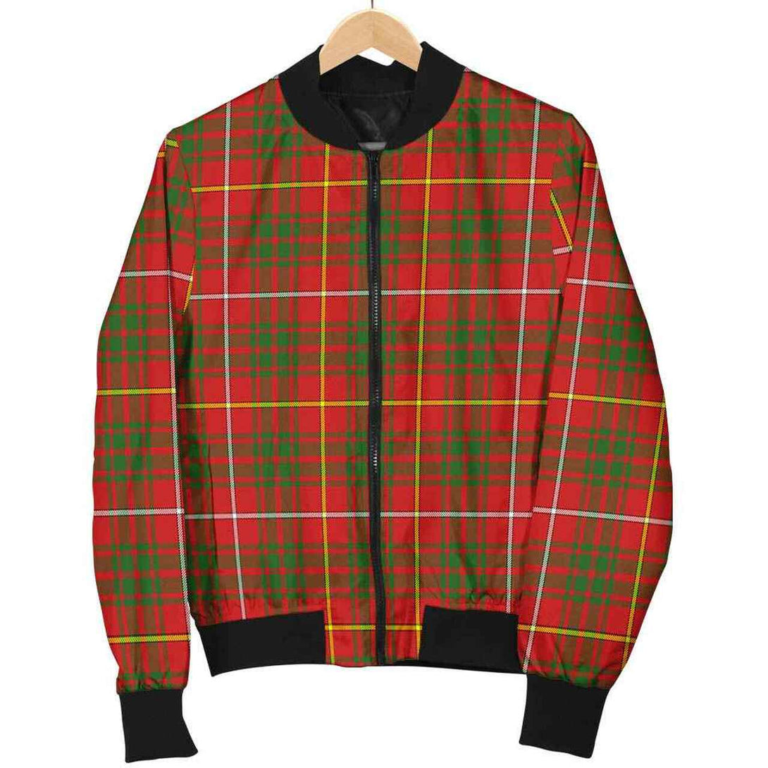 Bruce Modern Tartan Classic Bomber Jacket