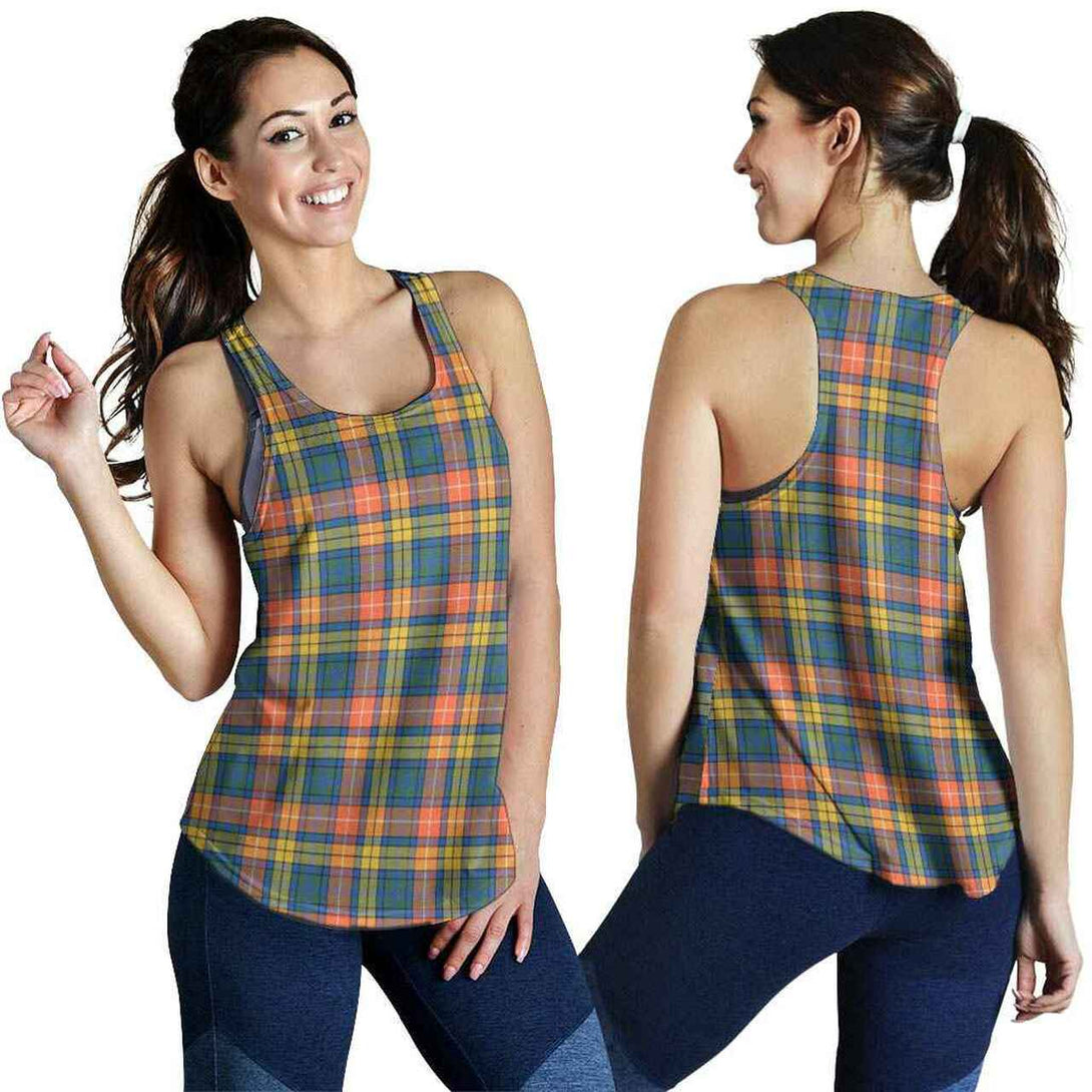 Buchanan Ancient Tartan Classic Women Racerback Tank