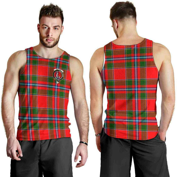 Butter Tartan Classic Crest Men Tank Top