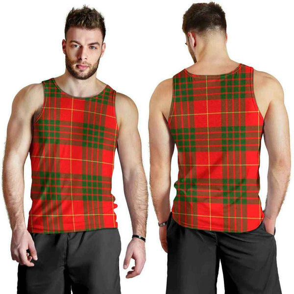 Cameron Modern Tartan Classic Men Tank Top