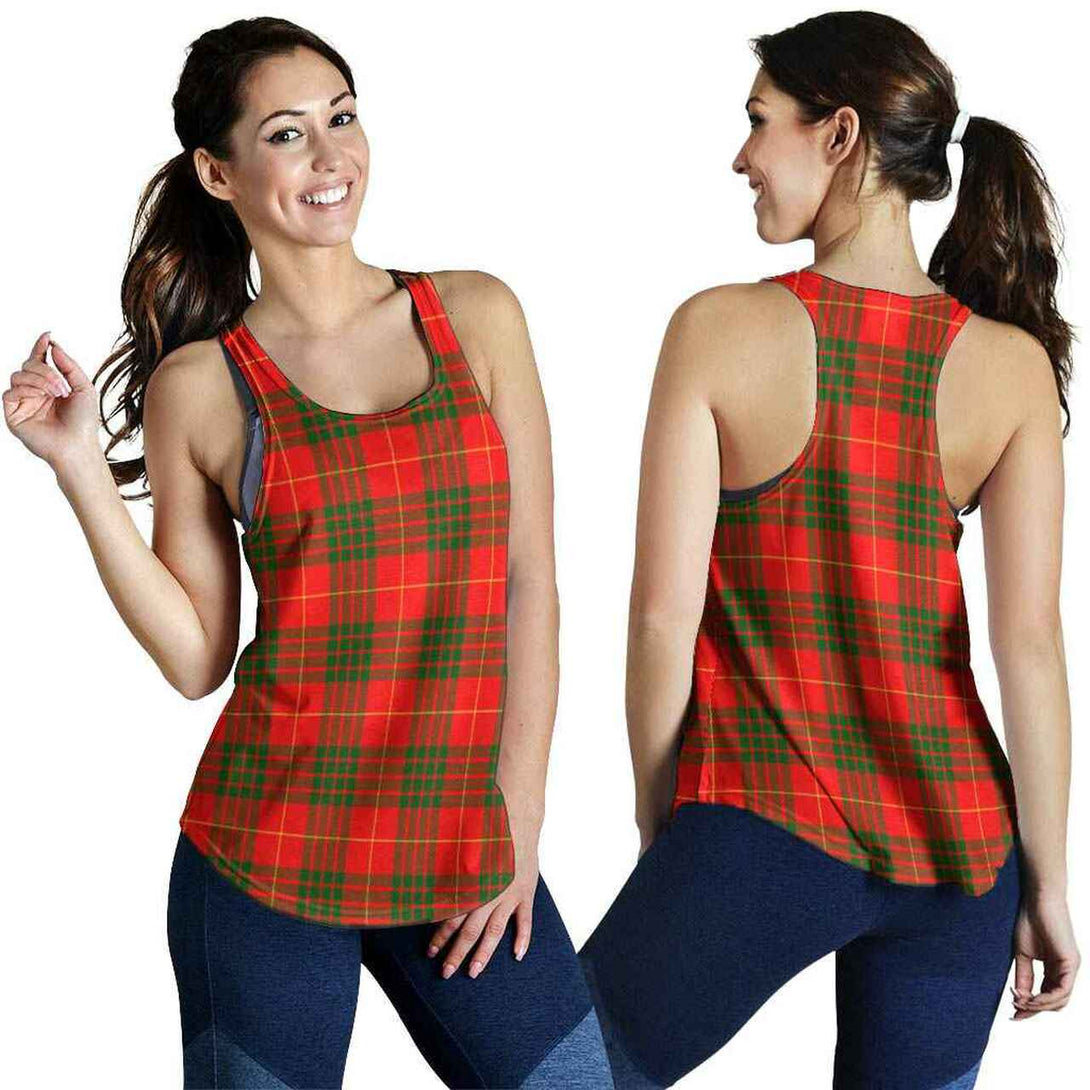 Cameron Modern Tartan Classic Women Racerback Tank