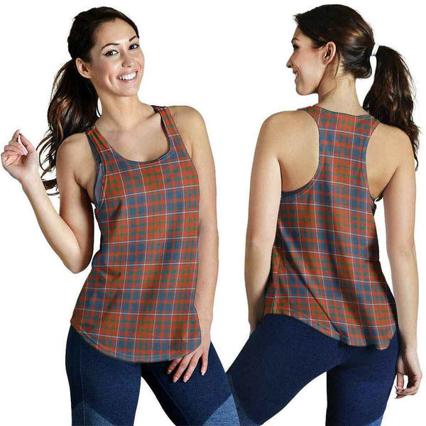 Cameron of Lochiel Ancient Tartan Classic Women Racerback Tank