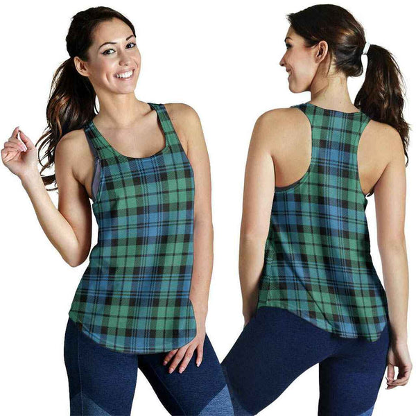 Campbell Ancient 01 Tartan Classic Women Racerback Tank