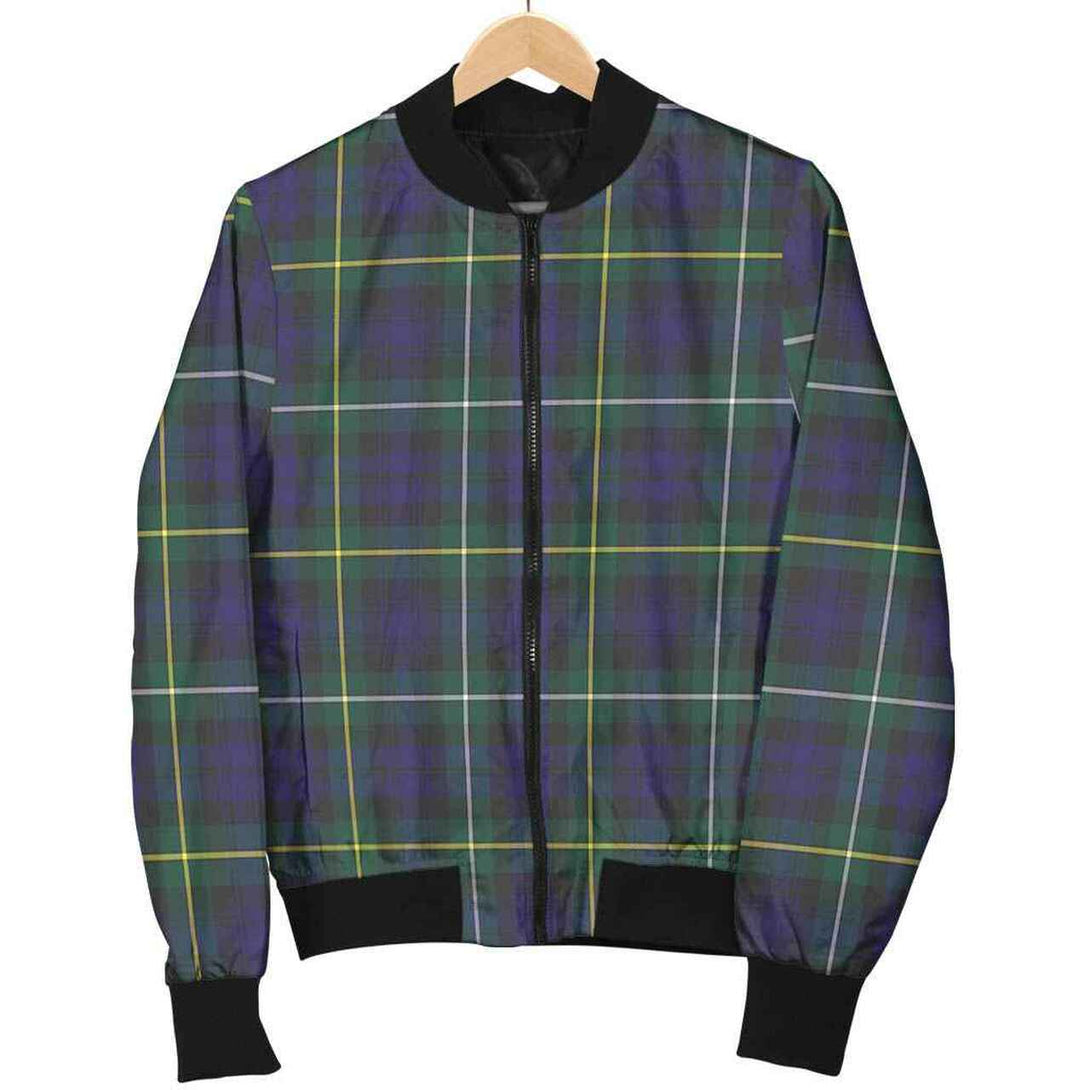 Campbell Argyll Modern Tartan Classic Bomber Jacket