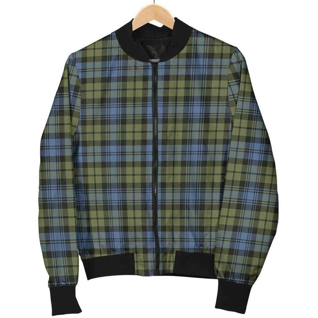 Campbell Faded Tartan Classic Bomber Jacket