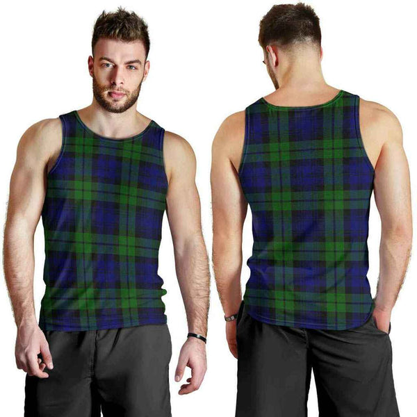 Campbell Modern Tartan Classic Men Tank Top