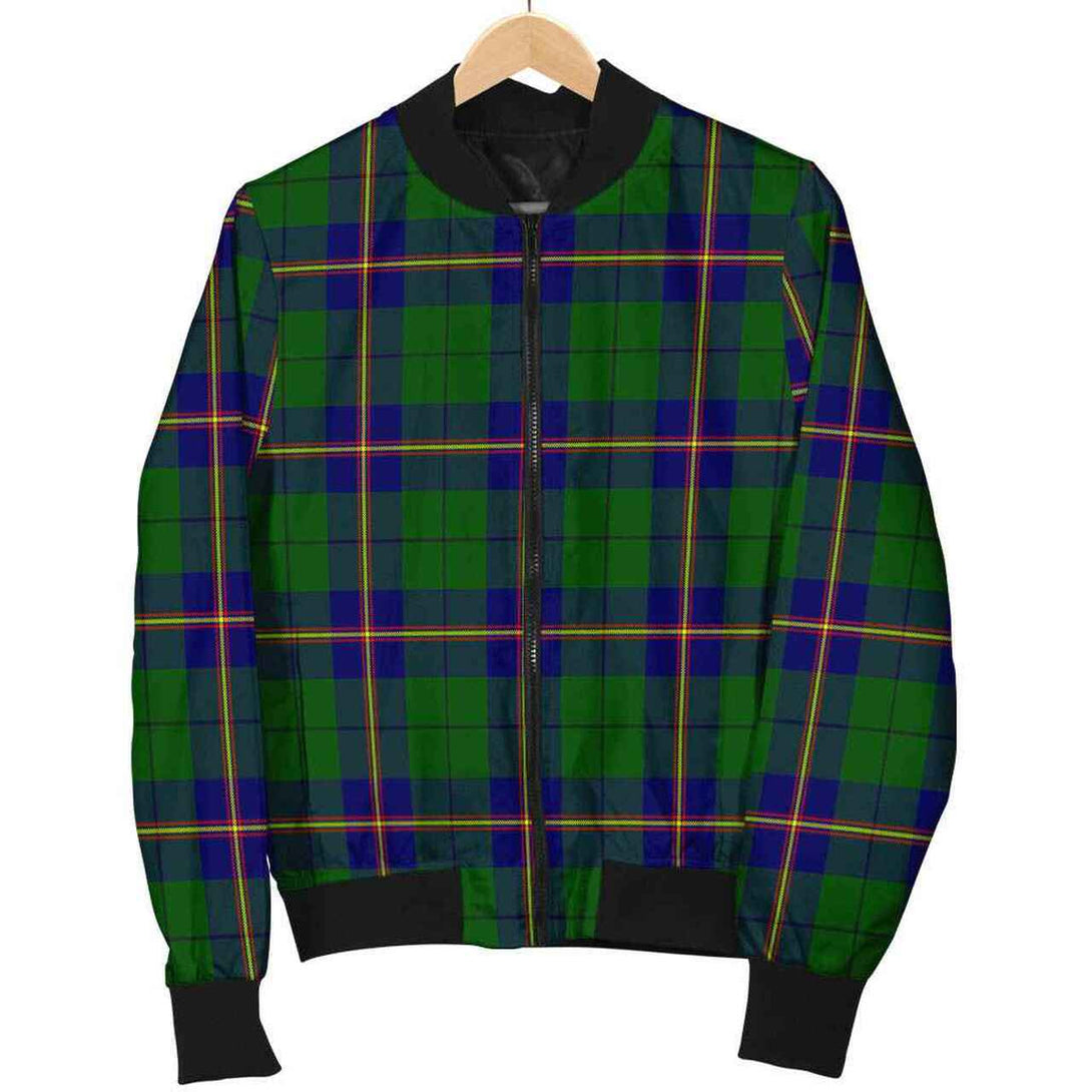 Carmichael Modern Tartan Classic Bomber Jacket