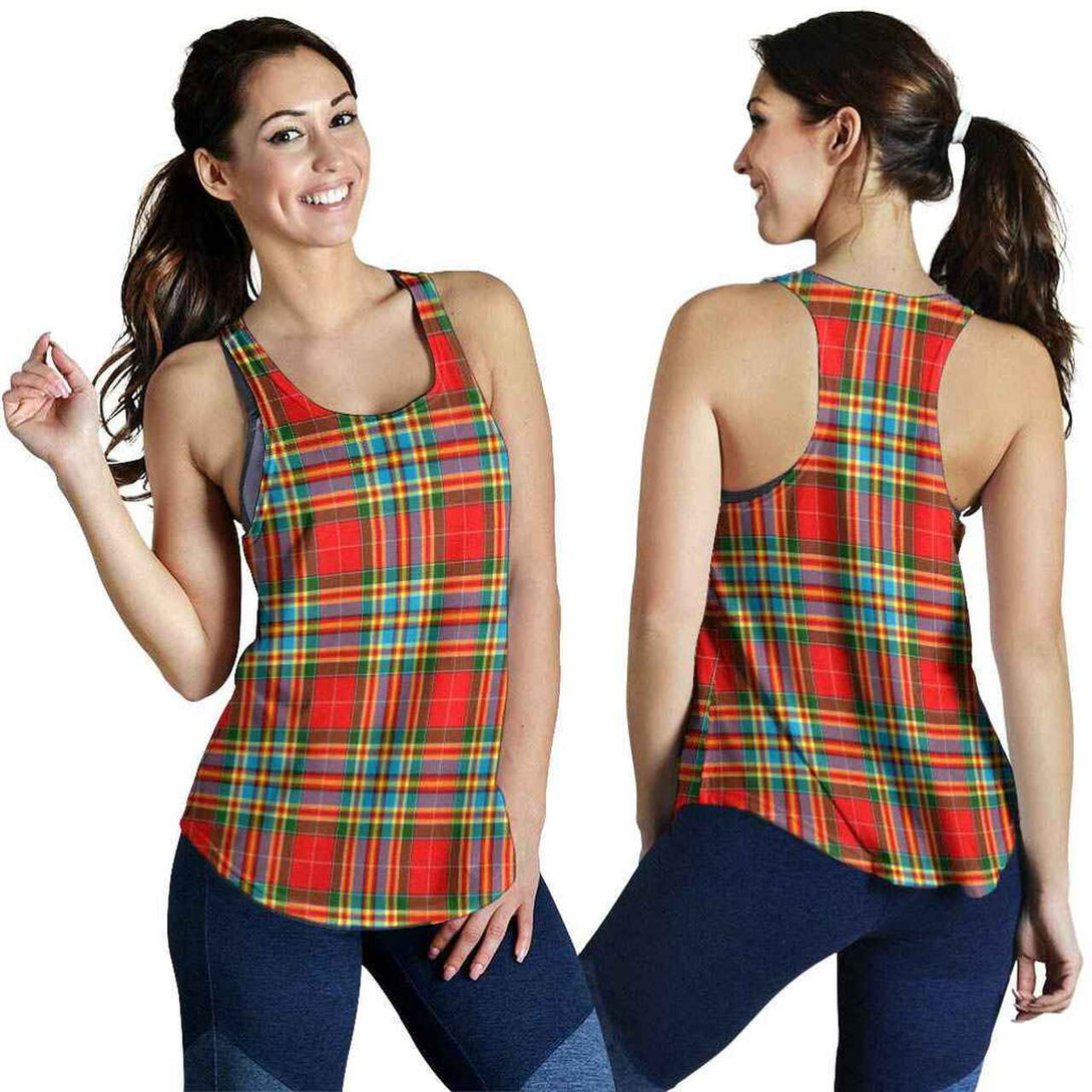 Chattan Tartan Classic Women Racerback Tank