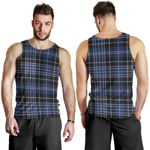 Clark Modern Tartan Classic Men Tank Top