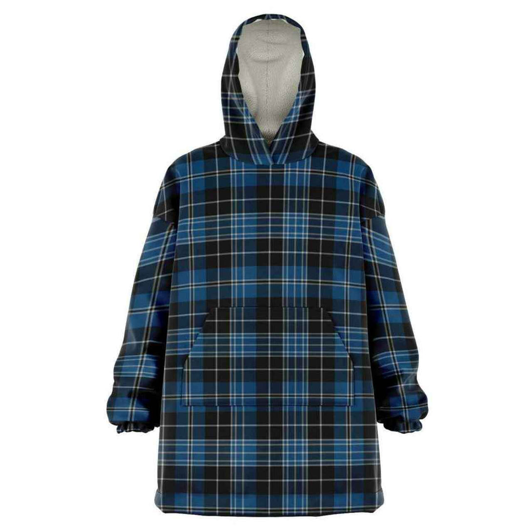 Clergy Blue Tartan Classic Snug Hoodie