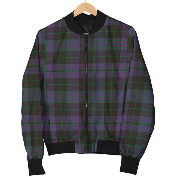 Clergy Green Tartan Classic Bomber Jacket