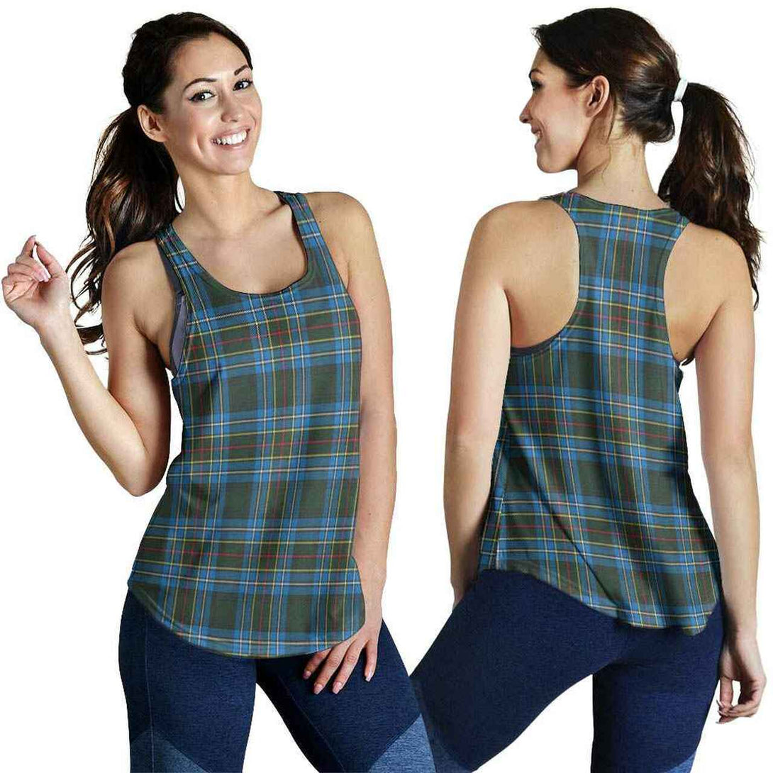 Cockburn Modern Tartan Classic Women Racerback Tank