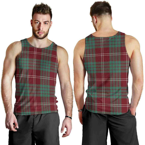 Crawford Modern Tartan Classic Men Tank Top