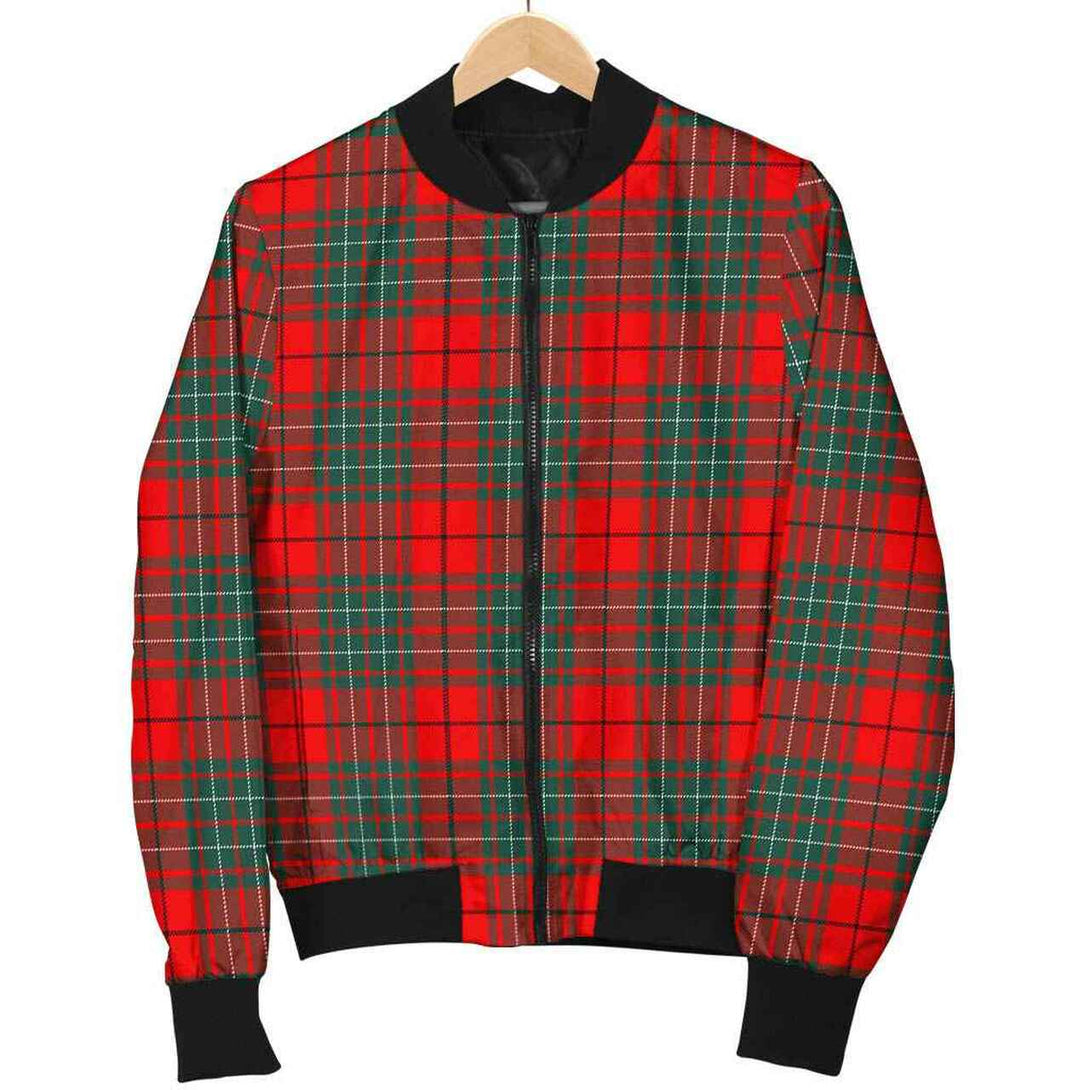 Cumming Modern Tartan Classic Bomber Jacket