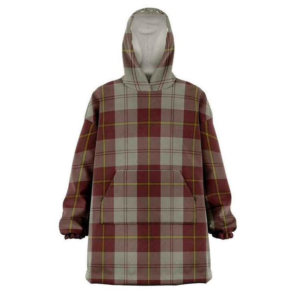 Cunningham Burgundy Dancers Tartan Classic Snug Hoodie