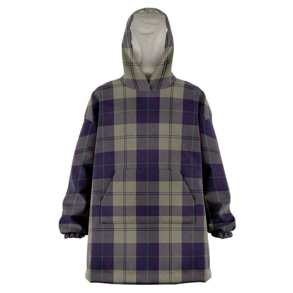 Cunningham Dress Blue Dancers Tartan Classic Snug Hoodie