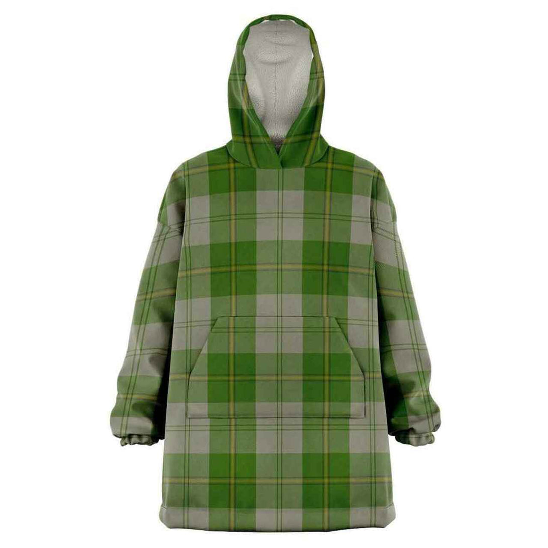 Cunningham Dress Green Dancers Tartan Classic Snug Hoodie