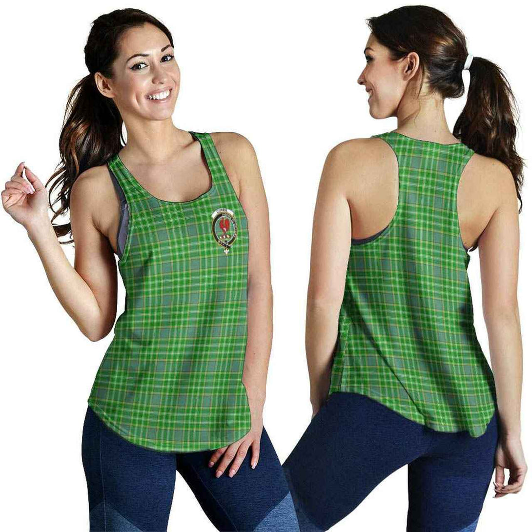 Currie Tartan Classic Crest Women Racerback Tank