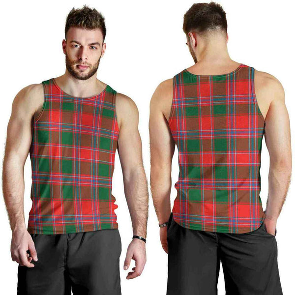 Dalziel Modern Tartan Classic Men Tank Top