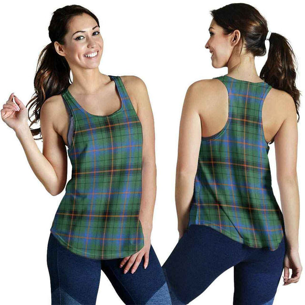 Davidson Ancient Tartan Classic Women Racerback Tank