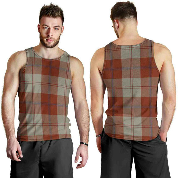 Davidson Dress Dancers Tartan Classic Men Tank Top