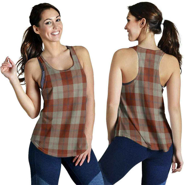 Davidson Dress Dancers Tartan Classic Women Racerback Tank