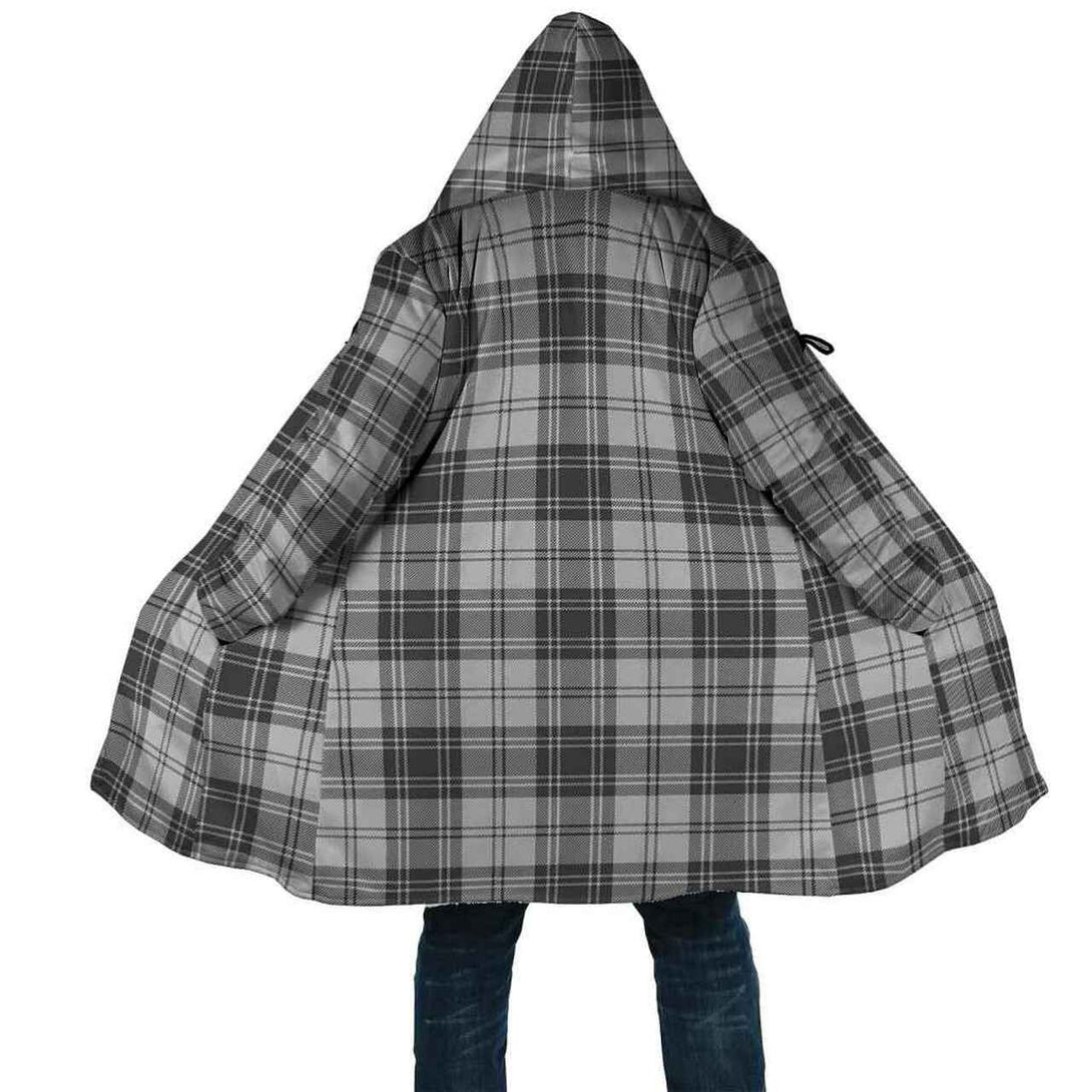 Douglas Grey Modern Tartan Classic Cloak