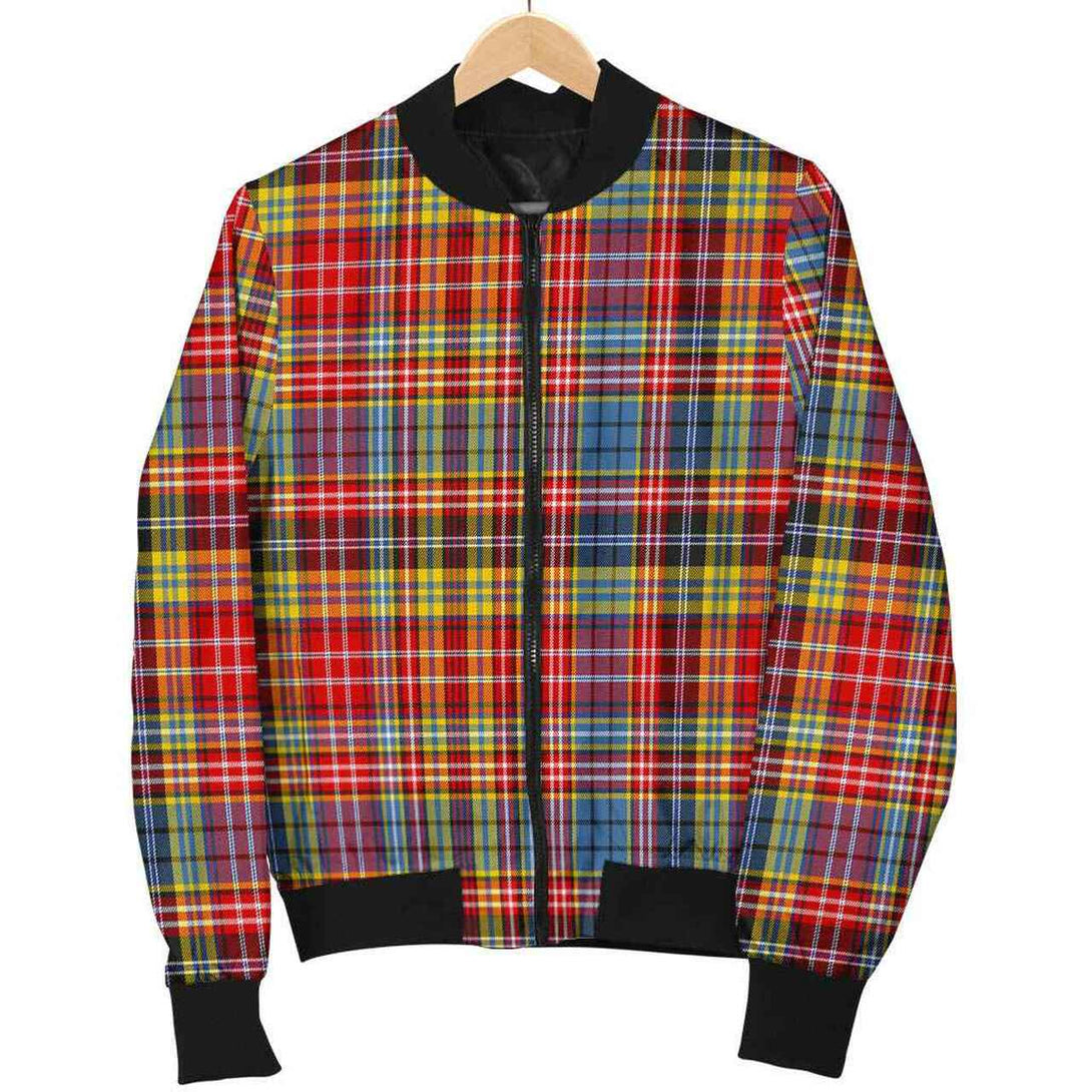 Drummond of Strathallan Tartan Classic Bomber Jacket