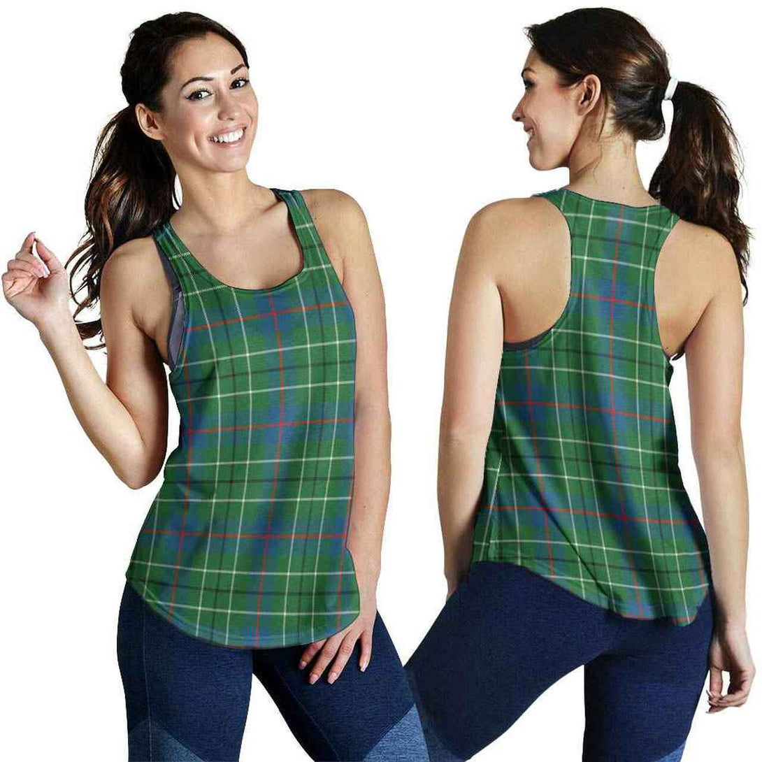 Duncan Ancient Tartan Classic Women Racerback Tank