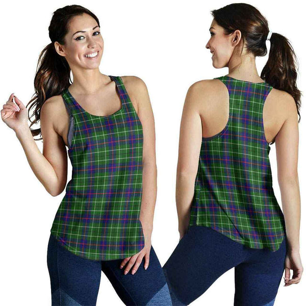 Duncan Modern Tartan Classic Women Racerback Tank