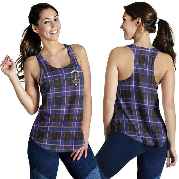 Dunlop Tartan Classic Crest Women Racerback Tank