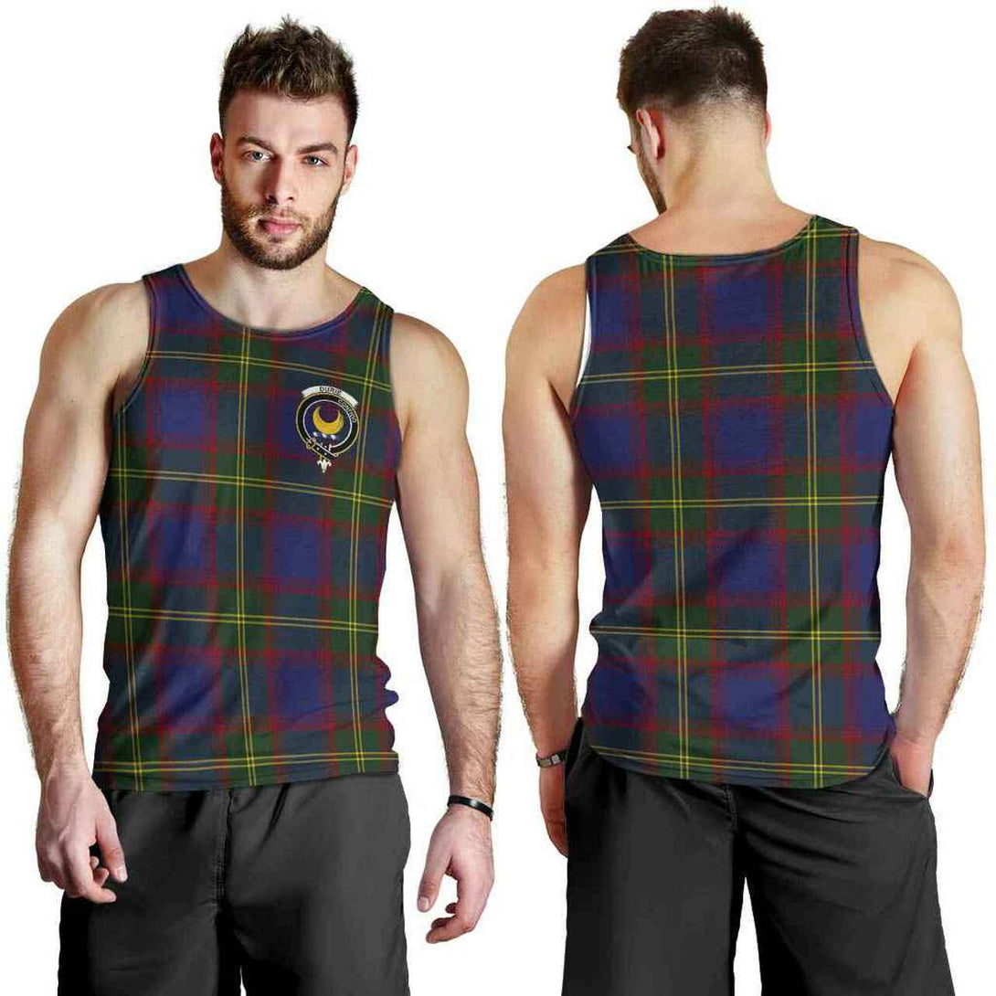 Durie Tartan Classic Crest Men Tank Top