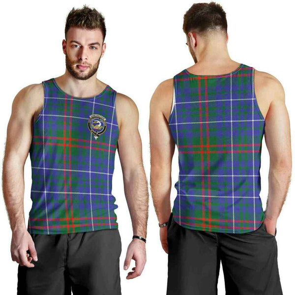 Edmonstone (of Duntreath) Tartan Classic Crest Men Tank Top