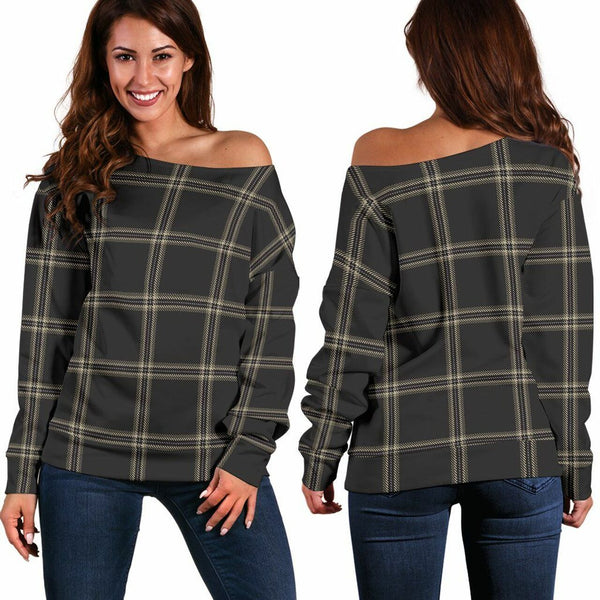 Eternity Tartan Classic Women Off Shoulder Sweatshirt