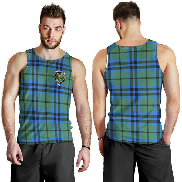 Falconer Tartan Classic Crest Men Tank Top