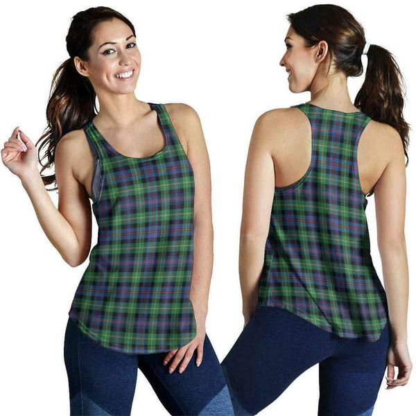 Farquharson Ancient Tartan Classic Women Racerback Tank