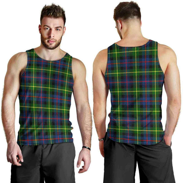 Farquharson Modern Tartan Classic Men Tank Top