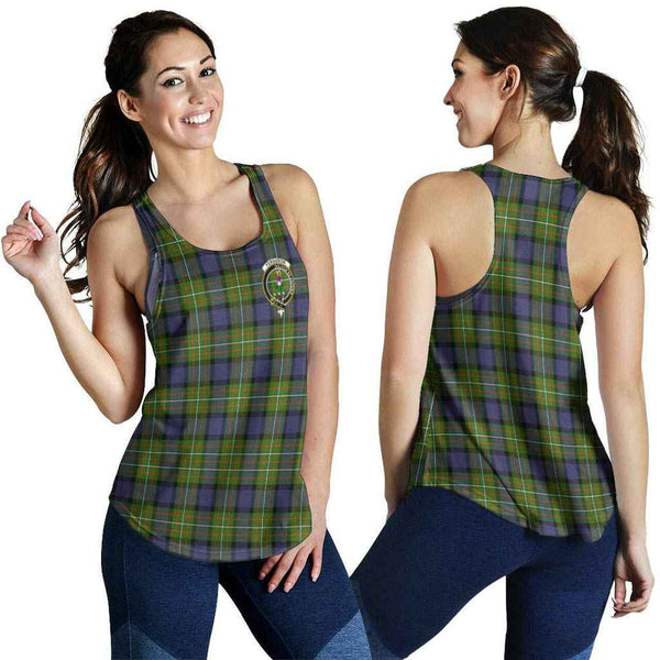 Fergusson Tartan Classic Crest Women Racerback Tank