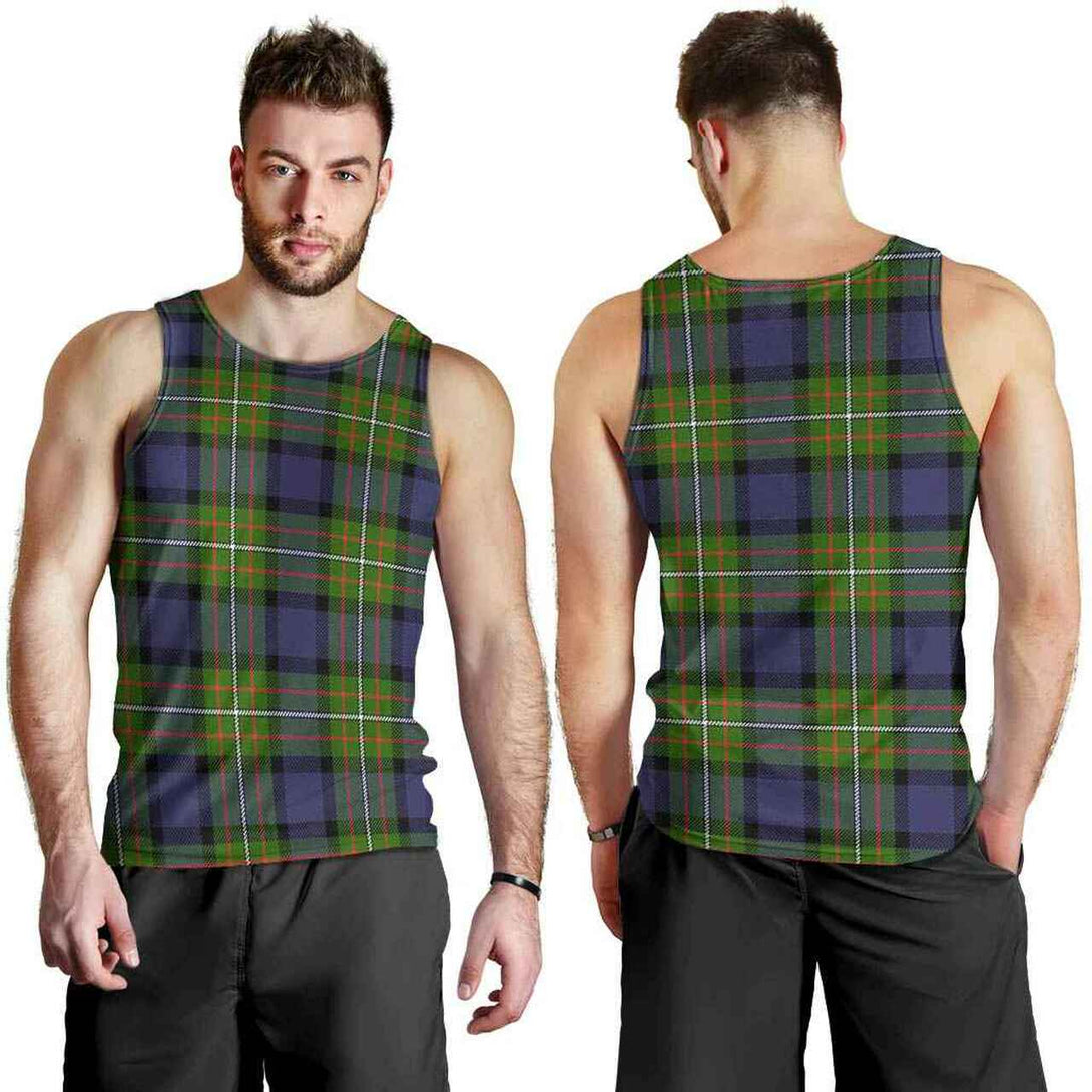 Fergusson Modern Tartan Classic Men Tank Top