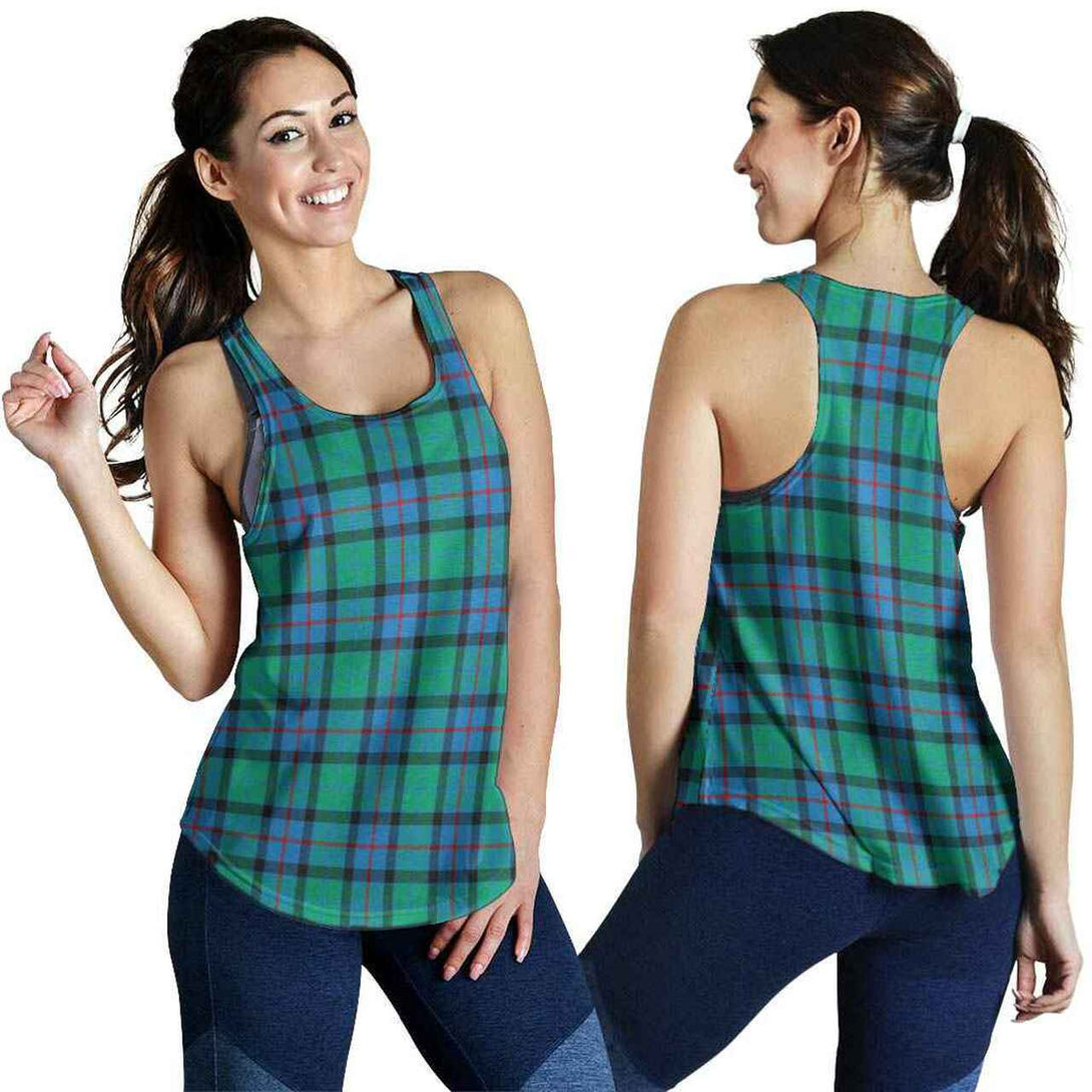 Flower of Scotland Tartan Classic Women Racerback Tank