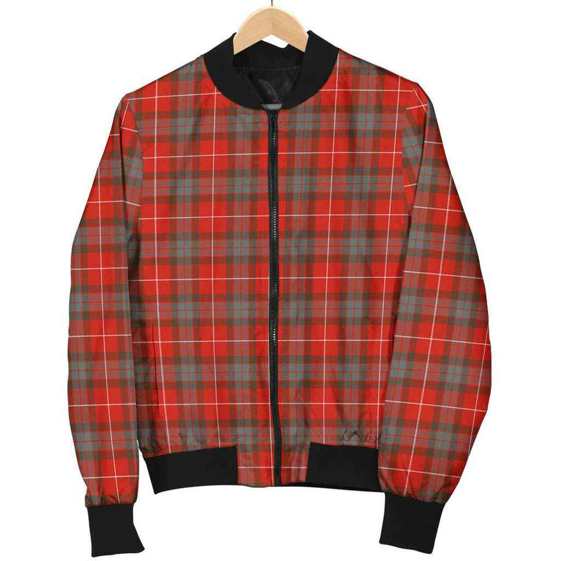 Fraser Weathered Tartan Classic Bomber Jacket