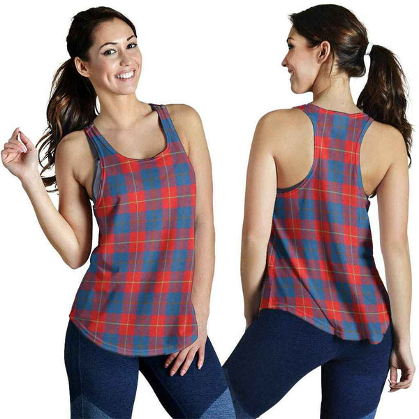 Galloway Red Tartan Classic Women Racerback Tank