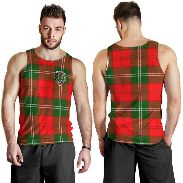 Gartshore Tartan Classic Crest Men Tank Top