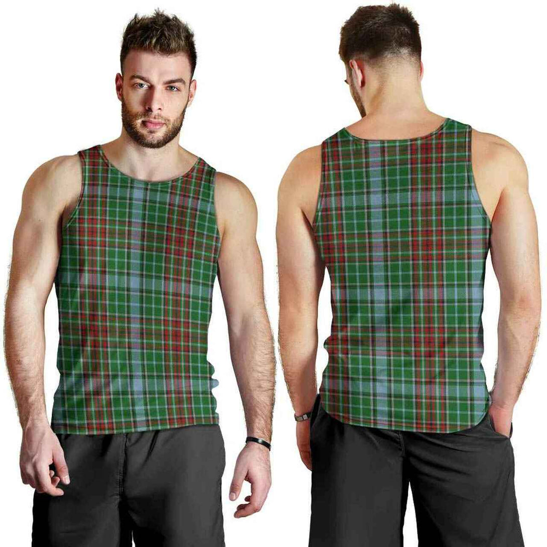 Gayre Tartan Classic Men Tank Top