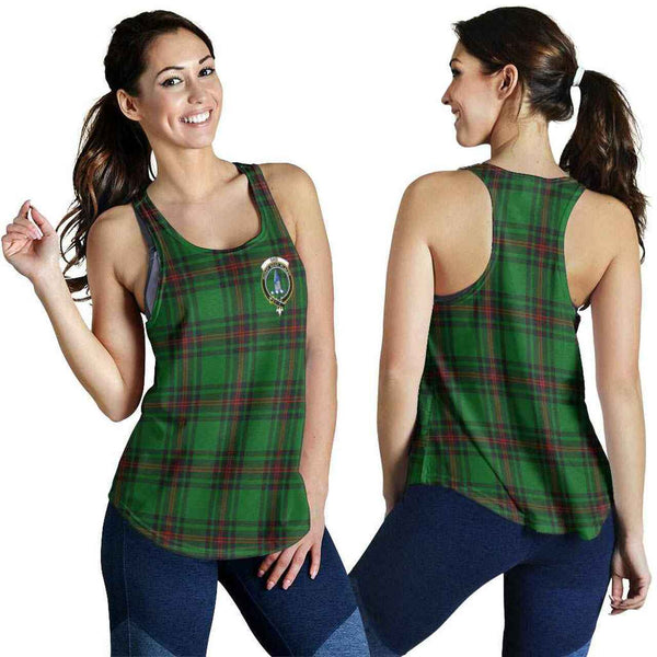 Ged Tartan Classic Crest Women Racerback Tank