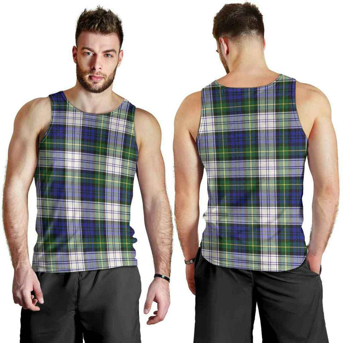 Gordon Dress Modern Tartan Classic Men Tank Top